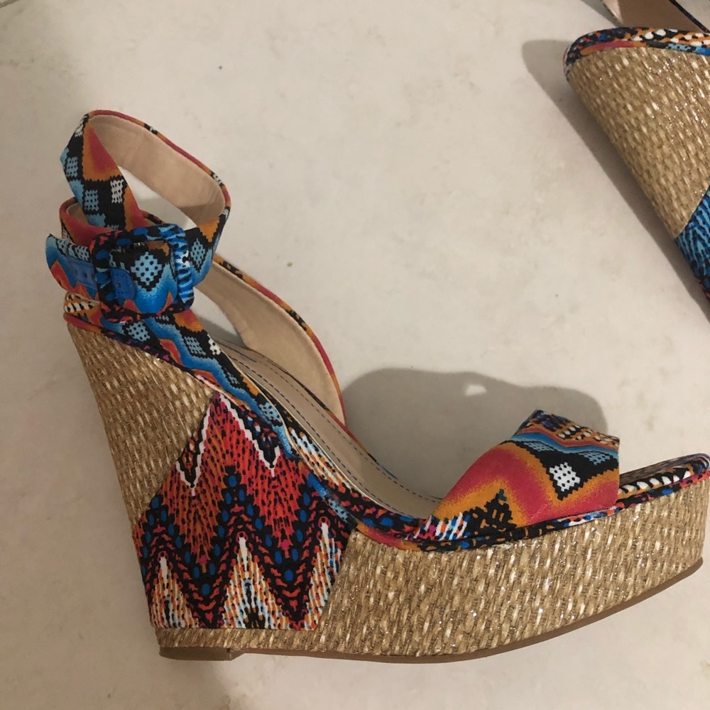 Wedge Multi Color Shoe - image 7
